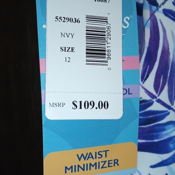 Swim Solutions Strappy One-Piece Swimsuit - Picture 5 of 14